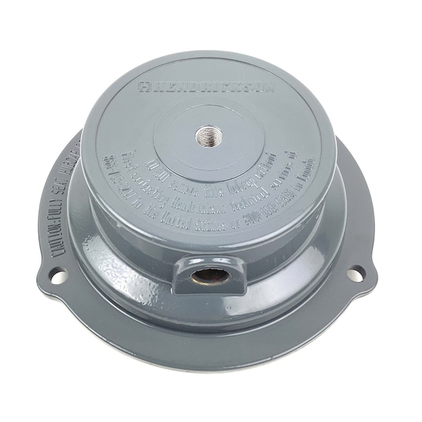 Hendrickson Hubcap, Tire Inflation, Quantum Tmax, Hus/P90 3-Bolt-On, W/ Integrated O-Ring S-29227-2 - main